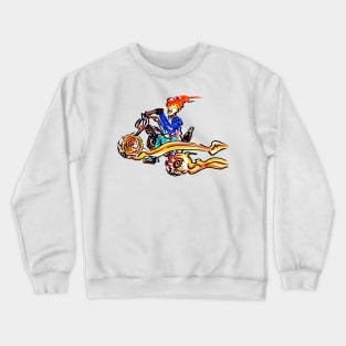 Ghost Riding Dude Crewneck Sweatshirt